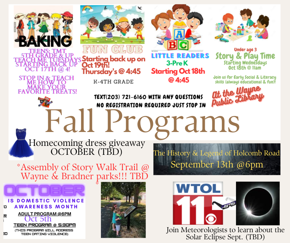 Fall 2023 | Wayne Public Library